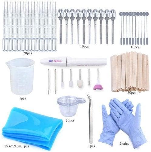 Gereedschapset voor epoxy hars techniek resin en andere, Hobby & Loisirs créatifs, Bricolage