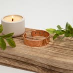 Koperen gezondheids-klemarmband glad met 6 magneten, zware, Ophalen of Verzenden, Nieuw