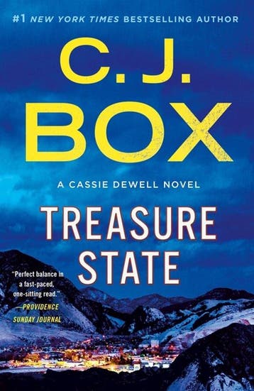 Cassie Dewell Novels- Treasure State 9781250889553 c j box, Verzenden, C j box