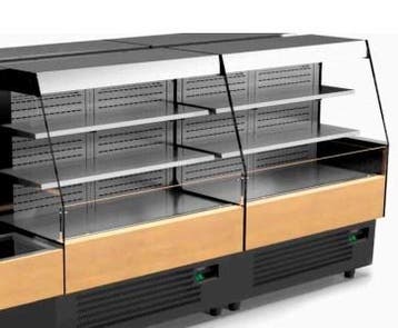Wandkoeling | -2°C/+5°C | Geforceerd | 3 Schappen | 0.37kW, Zakelijke goederen, Verzenden, Nieuw in verpakking