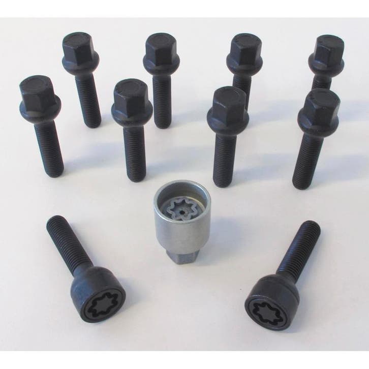H&R Wielboutenset bolkonisch R13 M14x1.50 - Lengte 33mm - Zw, Autos : Pièces & Accessoires, Suspension & Châssis, Envoi