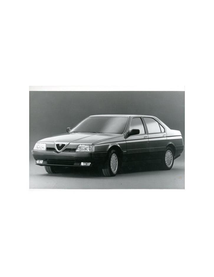 1987 ALFA ROMEO 164 PERSFOTO, Boeken, Auto's | Folders en Tijdschriften