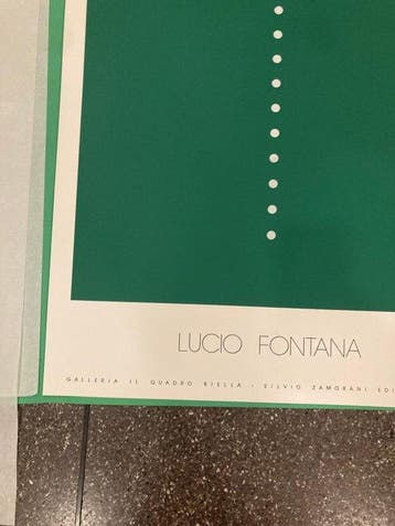 Lucio Fontana - silvio zamorani editore - Lucio Fontana -
