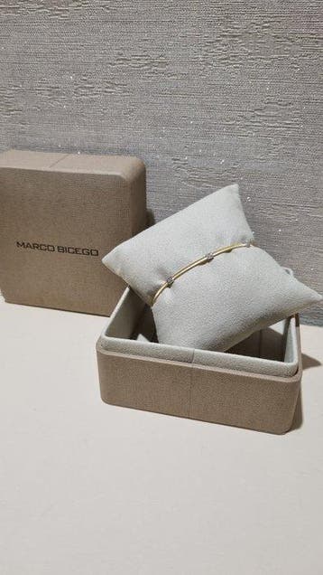 Marco Bicego - Armband - 18 karaat Geel goud - 0.12ct. tw., Nieuw
