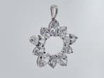Zonder minimumprijs - Hanger - 14 karaat Witgoud - 2.28ct.