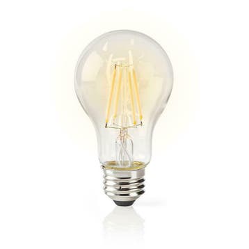 AANBIEDING Wi-Fi Smart LED Filament Lamp Warm Wit 5W E27, Verzenden, Nieuw, E27 (groot)