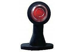 Zijmarkeringslicht 12/24V LED - Wit/Rood LG001.1 L1011, Auto-onderdelen, Verlichting, Verzenden
