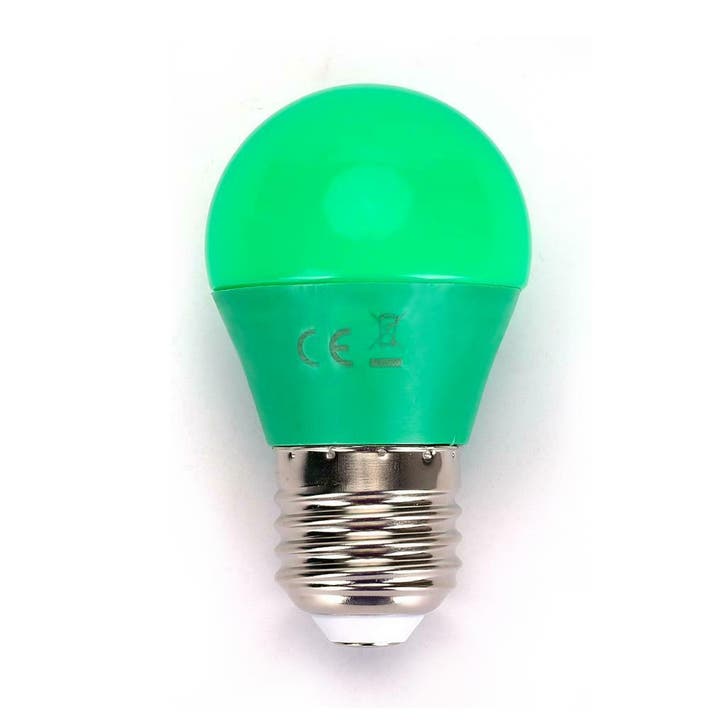 LED Lamp E27 4W | Groen - Exclusief stekker, Tuin en Terras, Buitenverlichting, Nieuw, Overige materialen, Verzenden