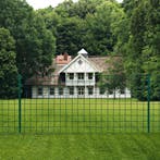 vidaXL Euro hek 20x1,2 m staal groen, Tuin en Terras, Tuinhekken en Hekwerk, Verzenden, Nieuw