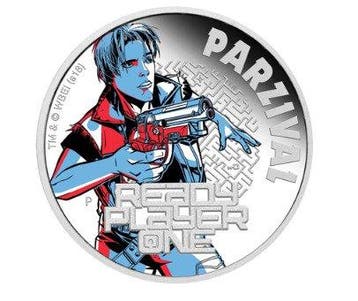 Tuvalu. 2 Dollars 2018 – Ready Player One – Parzival – 1 oz