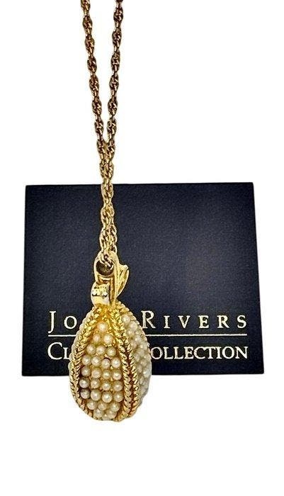 Joan Rivers - Vintage magnifieke touwketting met, Antiek en Kunst, Curiosa en Brocante
