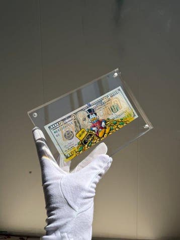 Alan Stefanov (1999) - Bitcoin Fortune 100$ bill