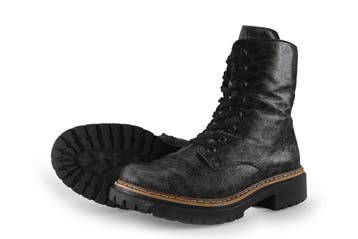 Rieker Veterboots in maat 40 Bruin, Kleding | Dames, Schoenen, Bruin, Verzenden, Overige typen, Gedragen