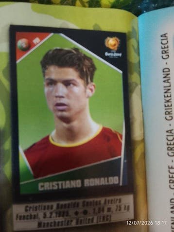 Panini UEFA EURO 2004 PORTUGAL | Cristiano Ronaldo |, Nieuw