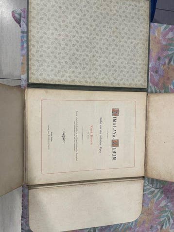 Karl Boeck - Himalaya Album - 1894, Antiquités & Art