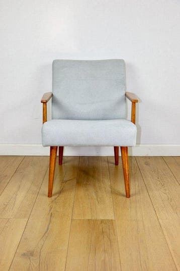 Lounge stoel - fauteuil - Beuken - Fauteuil Vintage