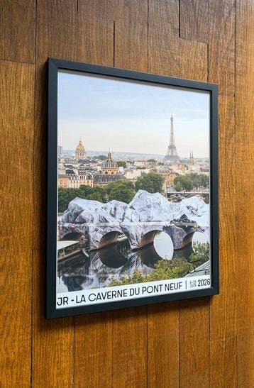 JR - LA CAVERNE DU PONT-NEUF Tour Eiffel Edition - Signed