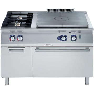 Fornuis/Doorkookplaat + Oven | e-XP 700 | Gas | 2 Branders, Verzenden, Nieuw in verpakking