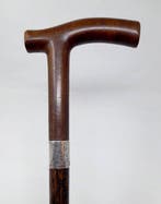 Wandelstok - .925 zilver - Edwardiaans