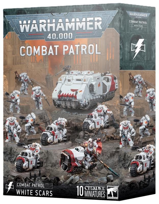 Combat Patrol White Scars (Warhammer 40.000 nieuw), Hobby & Loisirs créatifs, Wargaming, Enlèvement ou Envoi