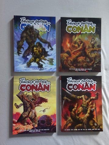 The Savage Sword of Conan - TPB door Titan Comics - 4 Comic, Nieuw