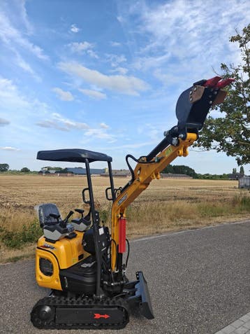 GRATIS SNELLE LEVERING Kingway Minigraafmachine minigraver, Verzenden, Graafmachine