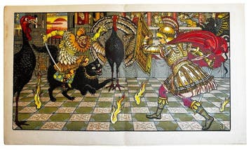 Walter Crane - The Yellow Dwarf - 1890