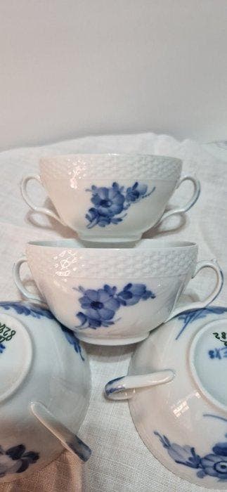 Royal Copenhagen - Royal Copenaghen - Koffieservies voor 4 -, Antiek en Kunst