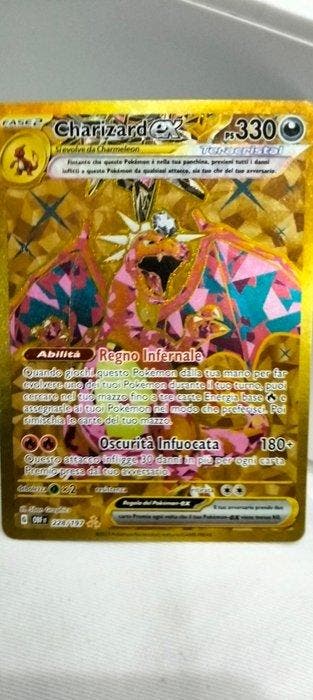 Pokémon - 1 Card - Dracaufeu 228/197 Holo, Secret rare - EX