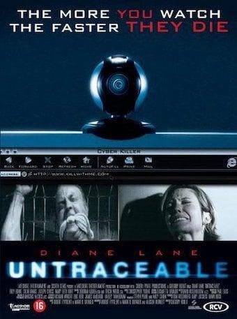 Untraceable - DVD (Films (Geen Games)), Cd's en Dvd's, Dvd's | Overige Dvd's, Zo goed als nieuw, Ophalen of Verzenden