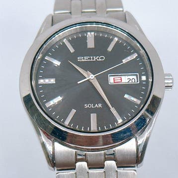 Seiko - Solar Day-Date - Zonder minimumprijs - V158-0AZ0 -