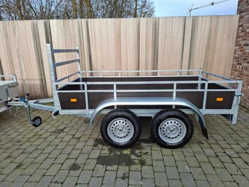 Nieuwe Syma dubbelas  aanhangwagen