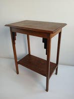 Table dappoint - Chêne - Amsterdamse School, Antiquités & Art
