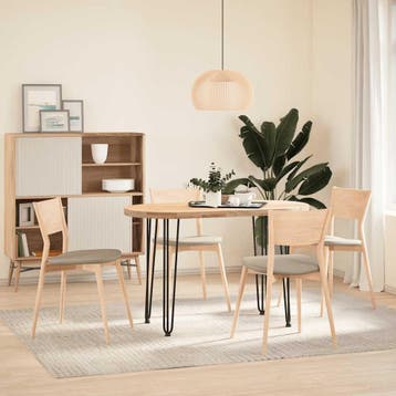 vidaXL Haarnadelpoten voor console tafel 4 st 72 cm massief, Huis en Inrichting, Verzenden, Nieuw