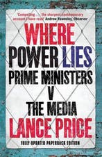 Where Power Lies 9781847392855 Lance Price, Verzenden, Gelezen, Lance Price