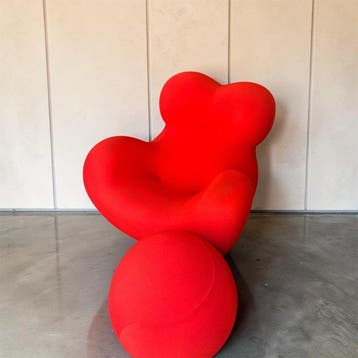 B&B Italia - Gaetano Pesce - Fauteuil avec repose-pied -