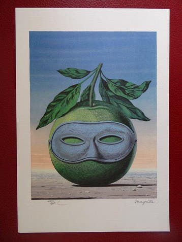 René Magritte (1898-1967) - Mask