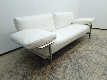 B&B Italia - Citterio / Nava - Sofa - Diesis - Leder, Staal