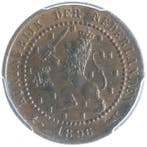 Nederland. Wilhelmina. 1 Cent 1896 (Graded MS64BN)