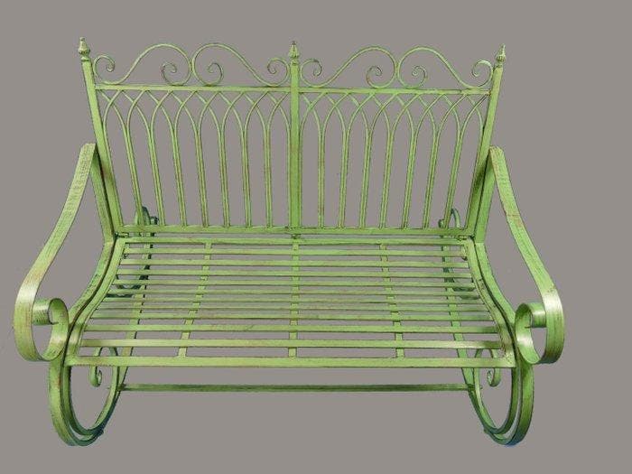 Tuinbank - IJzer - Schommelbank, Antiek en Kunst, Curiosa en Brocante