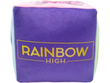 Veiling - Rainbow High Kubus Kussen 25x25x25cm, Nieuw