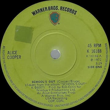 Alice Cooper - Schools Out / Gutter Cat, Verzenden, Gebruikt