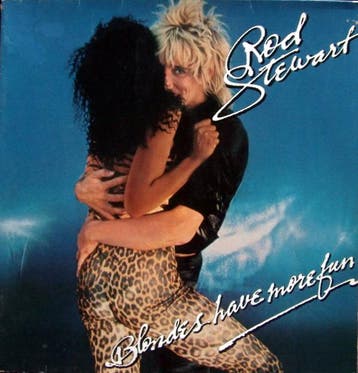 Rod Stewart - Blondes Have More Fun, Verzenden, Gebruikt