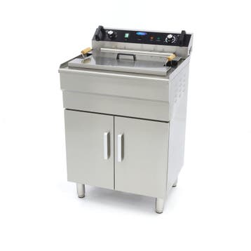 Friteuse - 35 L - 1 panier - avec robinet de vidange - 400V, Electroménager, 4 litres ou plus, Verzenden, Neuf