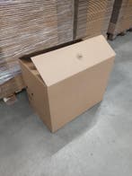 Vouwdoos 715x445x600 mm dubbelgolf karton bruin fefco 0201, Ophalen of Verzenden