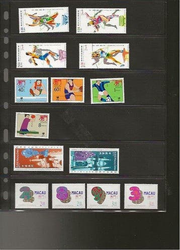 China 1988/2007 - Macau, een ordelijk opgebouwde verzameling, Gestempeld