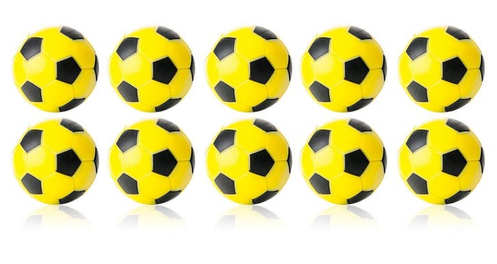 Robertson Tafelvoetbal ballen 10 set (Spellen), Boeken, Hobby en Vrije tijd, Nieuw, Ophalen of Verzenden