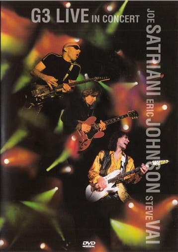 Joe Satriani, Eric Johnson (2), Steve Vai, G3 (6) - G3 Live, Verzenden, Gebruikt