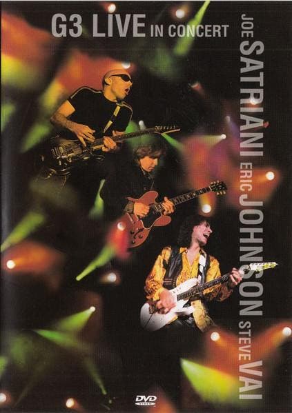 Joe Satriani, Eric Johnson (2), Steve Vai, G3 (6) - G3 Live, CD & DVD, DVD | Musique & Concerts, Envoi