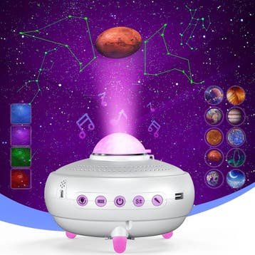 Projecteur detoiles LED - Veilleuse educative - Retour c..., Enfants & Bébés, Verzenden